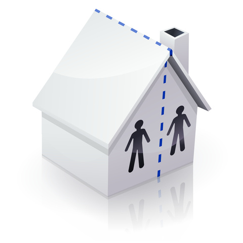 Marital property division can include the home and other property