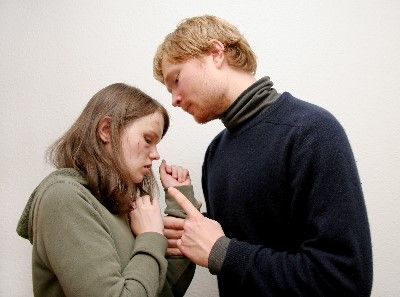 woman needing domestic violence help