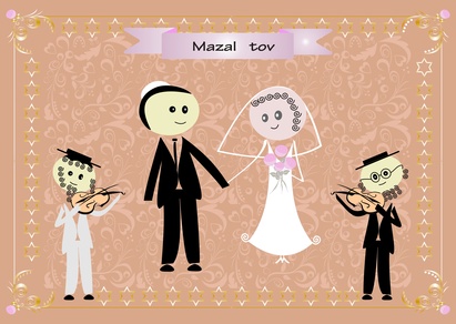 Jewish Orthodox wedding ceremony